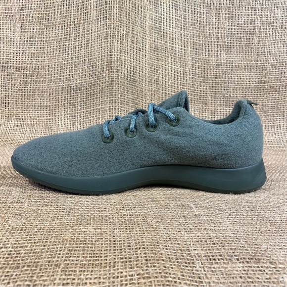 Allbirds Sneakers Wool Running Shoes Green Men's Size 12 - Picture 5 of 11